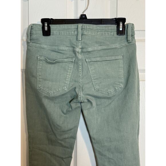 🩵🩵Universal Thread Women's Green Straight Leg Mid Rise Skinny, 2🩵🩵 - Picture 4 of 7
